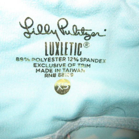 Lilly Pulitzer XS UPF 50+ Weekender Crop Leggings - Picture 3 of 8